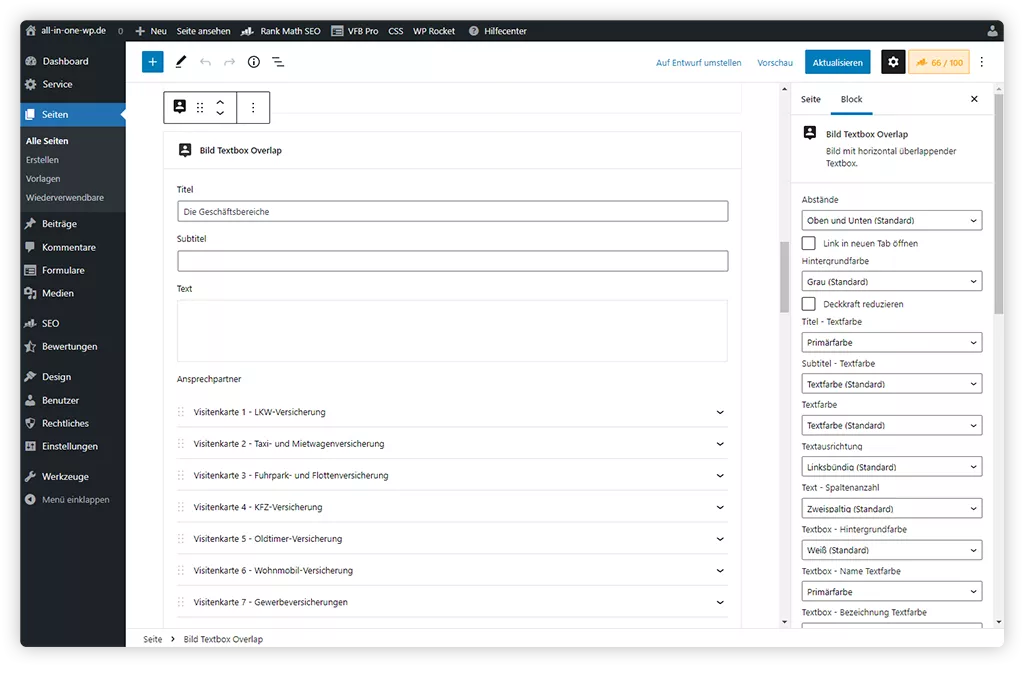 Backend-GUI Beispiel 3