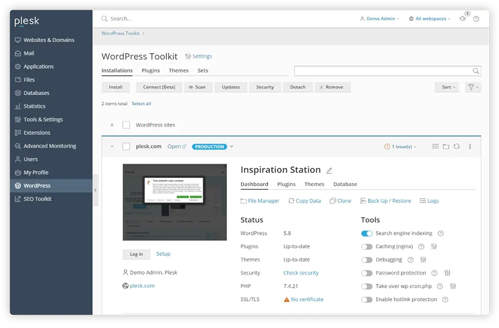 WordPress Toolkit