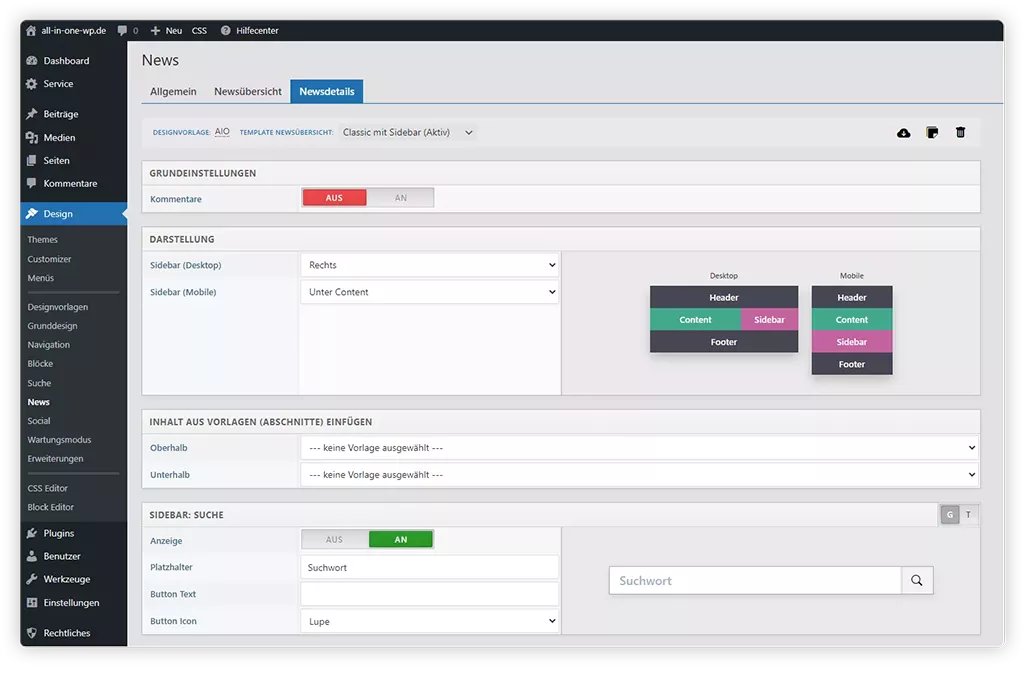 Template Newsdetails
